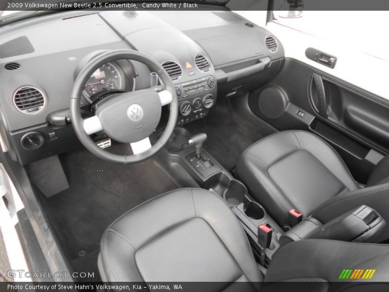 2009 New Beetle 2.5 Convertible Black Interior