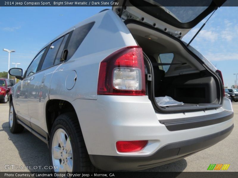 Bright Silver Metallic / Dark Slate Gray 2014 Jeep Compass Sport