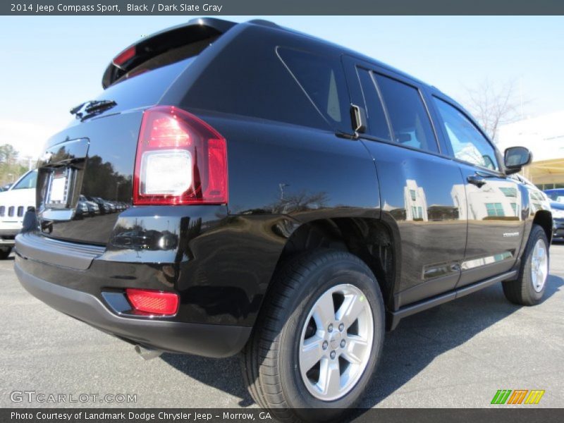Black / Dark Slate Gray 2014 Jeep Compass Sport