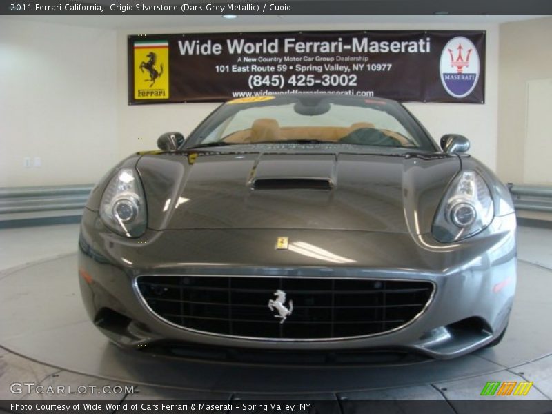 Grigio Silverstone (Dark Grey Metallic) / Cuoio 2011 Ferrari California