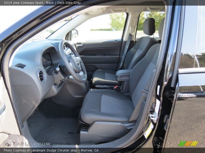 Black / Dark Slate Gray 2014 Jeep Compass Sport