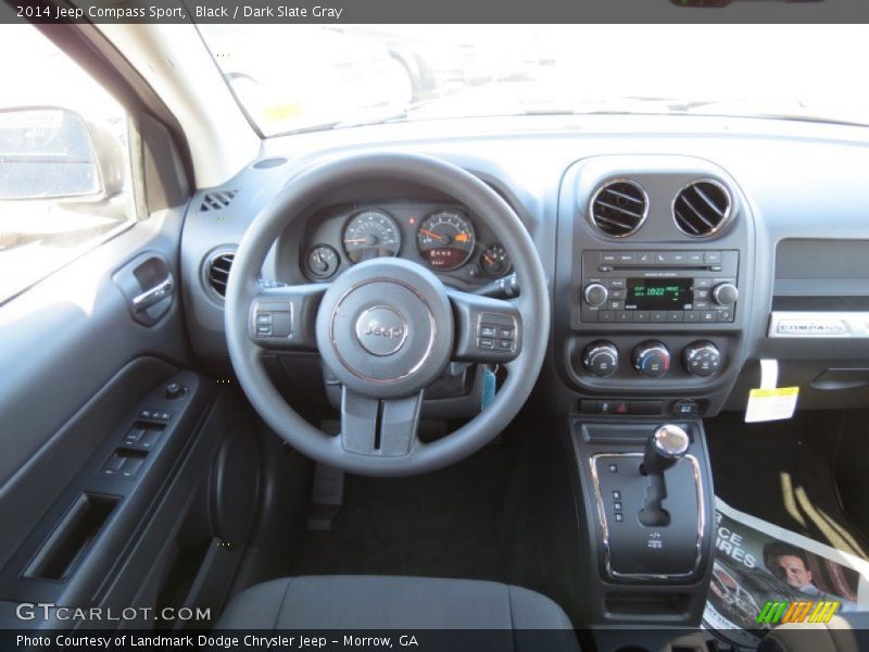 Black / Dark Slate Gray 2014 Jeep Compass Sport