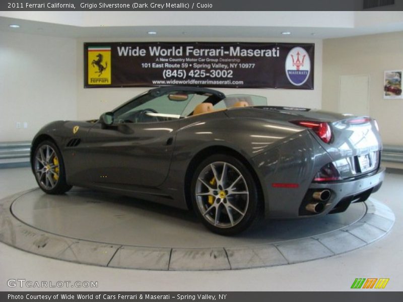 Grigio Silverstone (Dark Grey Metallic) / Cuoio 2011 Ferrari California