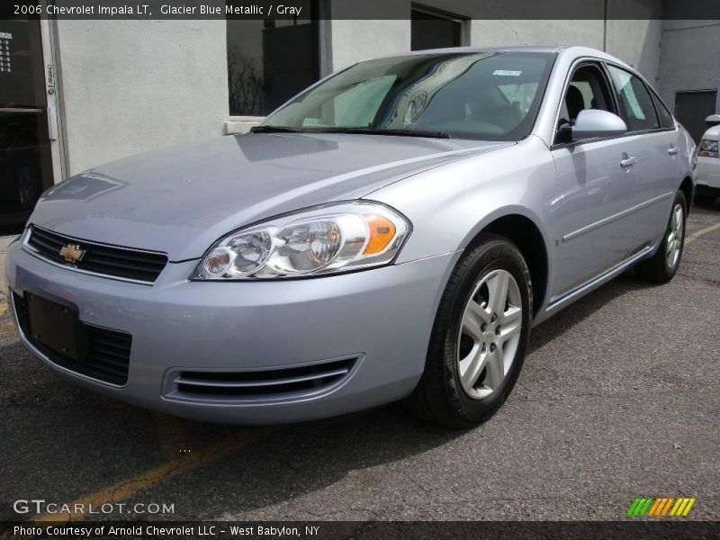 Glacier Blue Metallic / Gray 2006 Chevrolet Impala LT