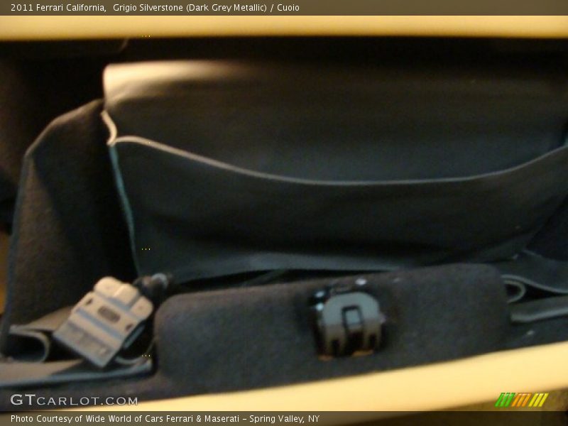 Grigio Silverstone (Dark Grey Metallic) / Cuoio 2011 Ferrari California