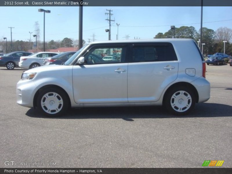 Classic Silver Metallic / Dark Gray 2012 Scion xB