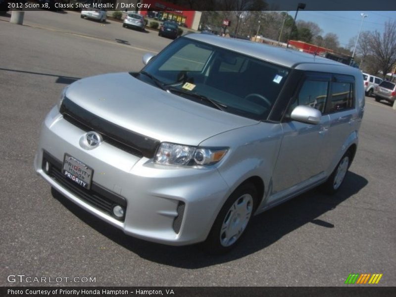 Classic Silver Metallic / Dark Gray 2012 Scion xB
