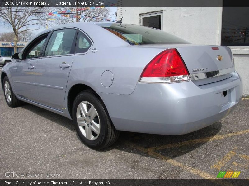 Glacier Blue Metallic / Gray 2006 Chevrolet Impala LT
