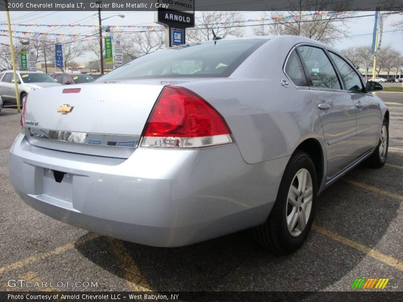 Glacier Blue Metallic / Gray 2006 Chevrolet Impala LT