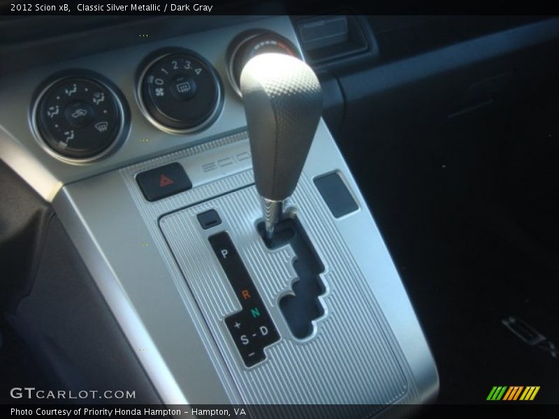 Classic Silver Metallic / Dark Gray 2012 Scion xB