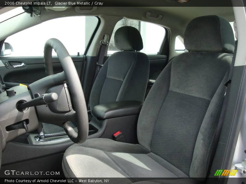 Glacier Blue Metallic / Gray 2006 Chevrolet Impala LT