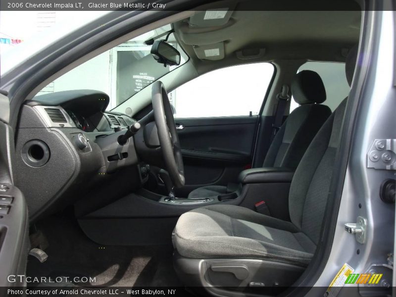 Glacier Blue Metallic / Gray 2006 Chevrolet Impala LT