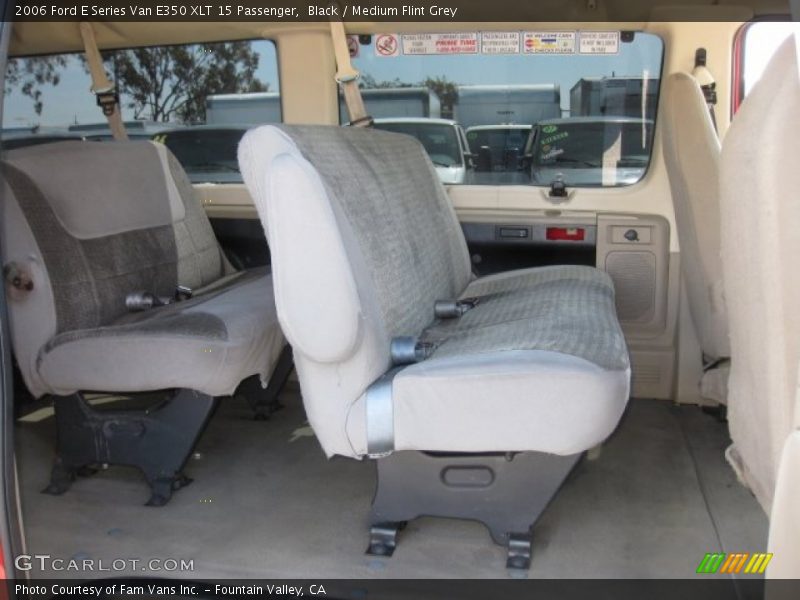 Black / Medium Flint Grey 2006 Ford E Series Van E350 XLT 15 Passenger