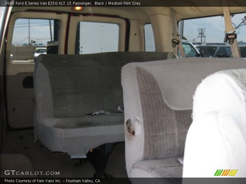 Black / Medium Flint Grey 2006 Ford E Series Van E350 XLT 15 Passenger