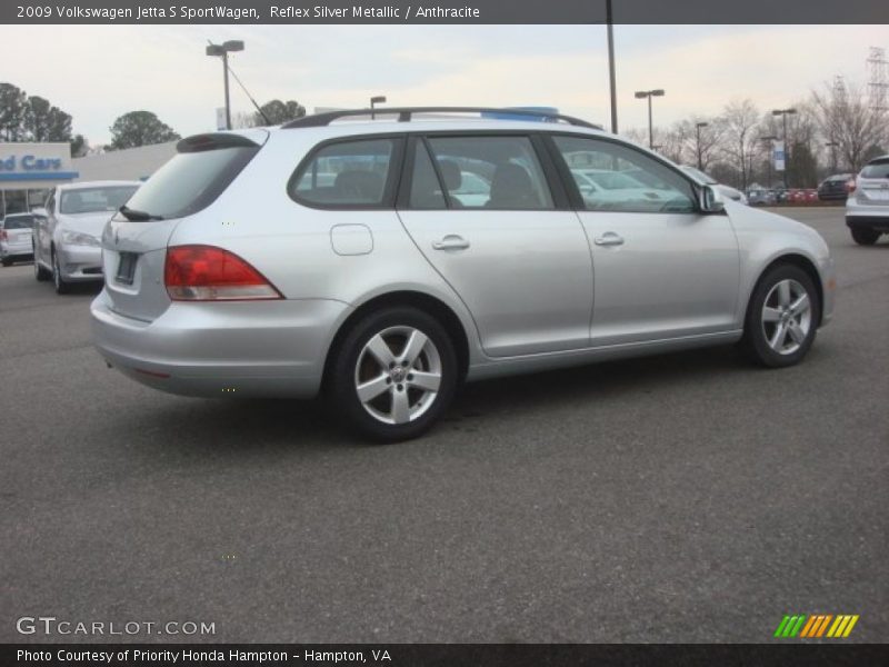 Reflex Silver Metallic / Anthracite 2009 Volkswagen Jetta S SportWagen