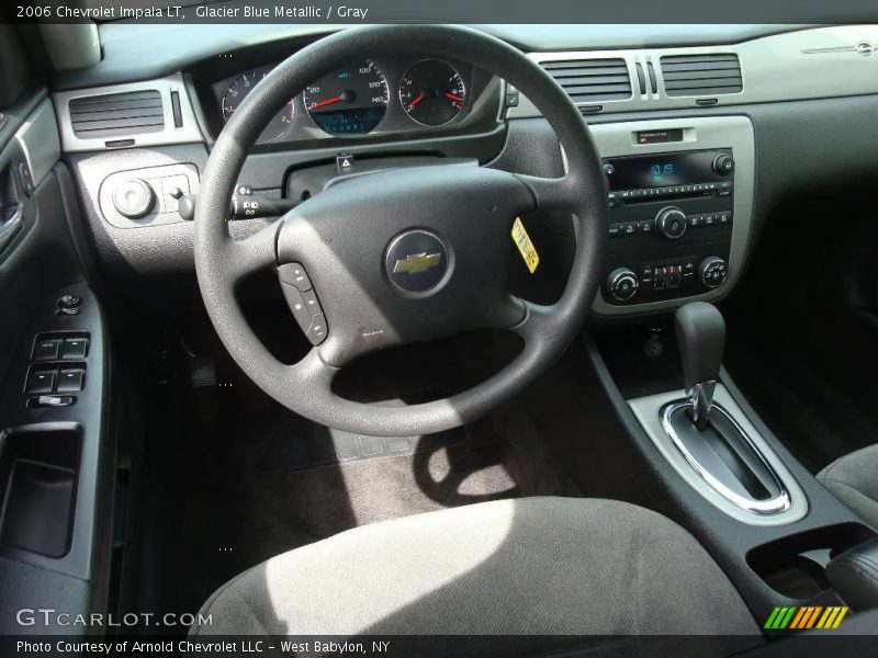 Glacier Blue Metallic / Gray 2006 Chevrolet Impala LT
