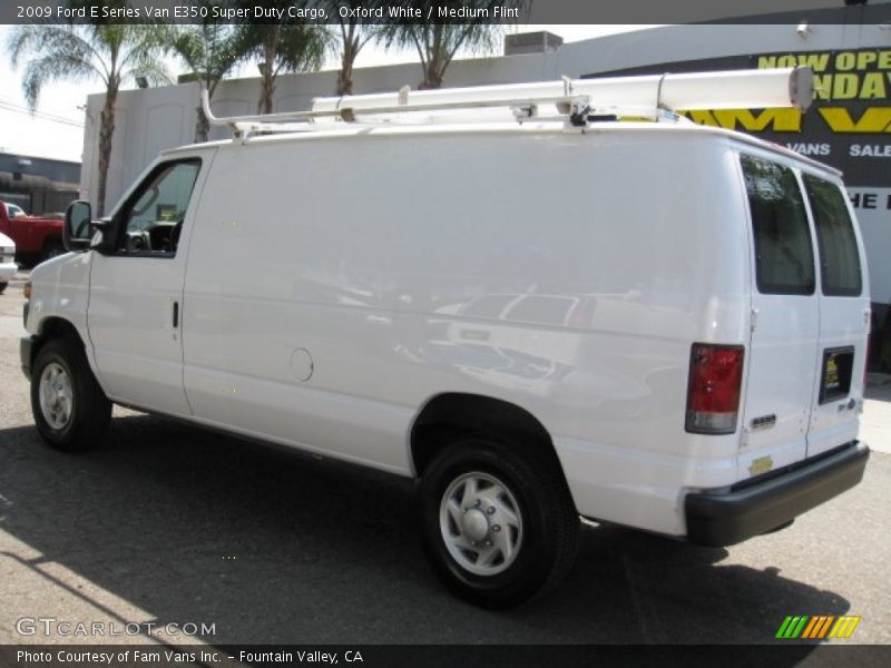 Oxford White / Medium Flint 2009 Ford E Series Van E350 Super Duty Cargo