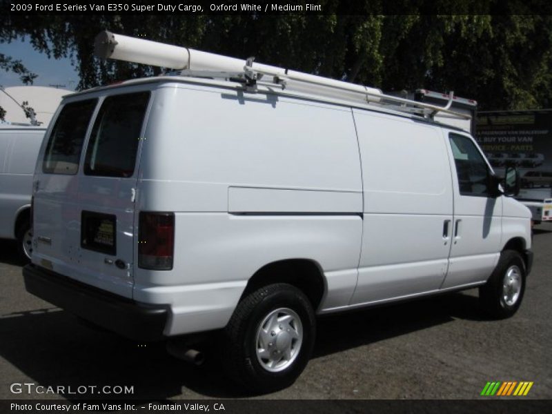 Oxford White / Medium Flint 2009 Ford E Series Van E350 Super Duty Cargo