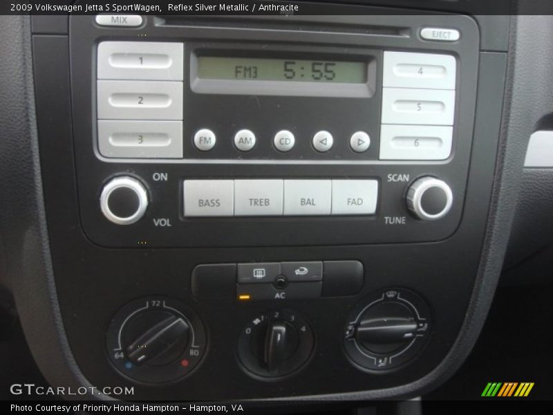 Reflex Silver Metallic / Anthracite 2009 Volkswagen Jetta S SportWagen