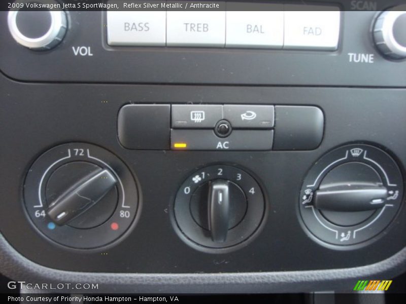 Reflex Silver Metallic / Anthracite 2009 Volkswagen Jetta S SportWagen