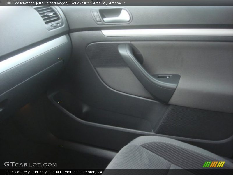 Reflex Silver Metallic / Anthracite 2009 Volkswagen Jetta S SportWagen