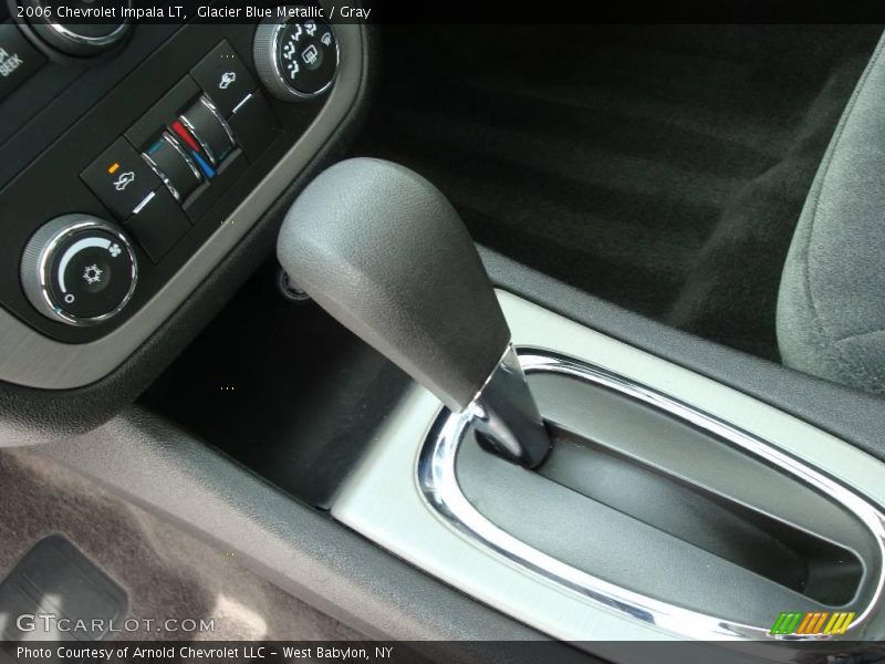 Glacier Blue Metallic / Gray 2006 Chevrolet Impala LT