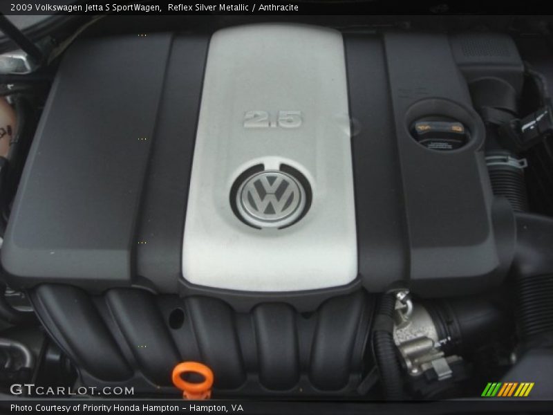 Reflex Silver Metallic / Anthracite 2009 Volkswagen Jetta S SportWagen