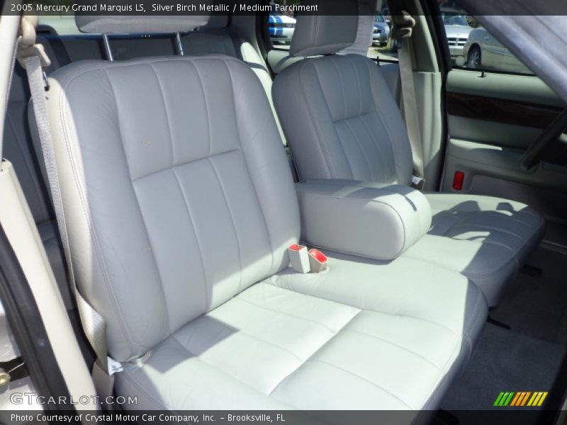 Silver Birch Metallic / Medium Parchment 2005 Mercury Grand Marquis LS