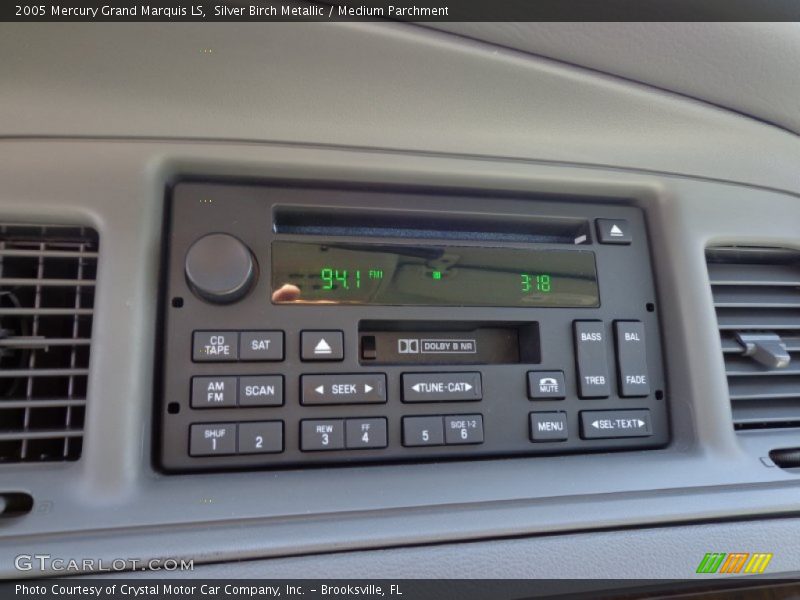 Silver Birch Metallic / Medium Parchment 2005 Mercury Grand Marquis LS