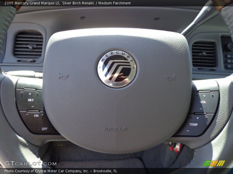 Silver Birch Metallic / Medium Parchment 2005 Mercury Grand Marquis LS