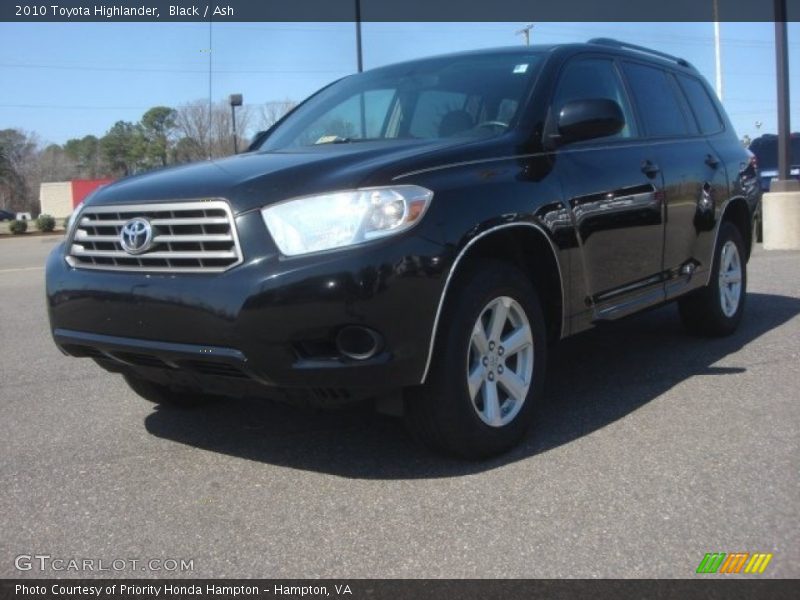 Black / Ash 2010 Toyota Highlander