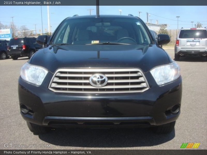 Black / Ash 2010 Toyota Highlander