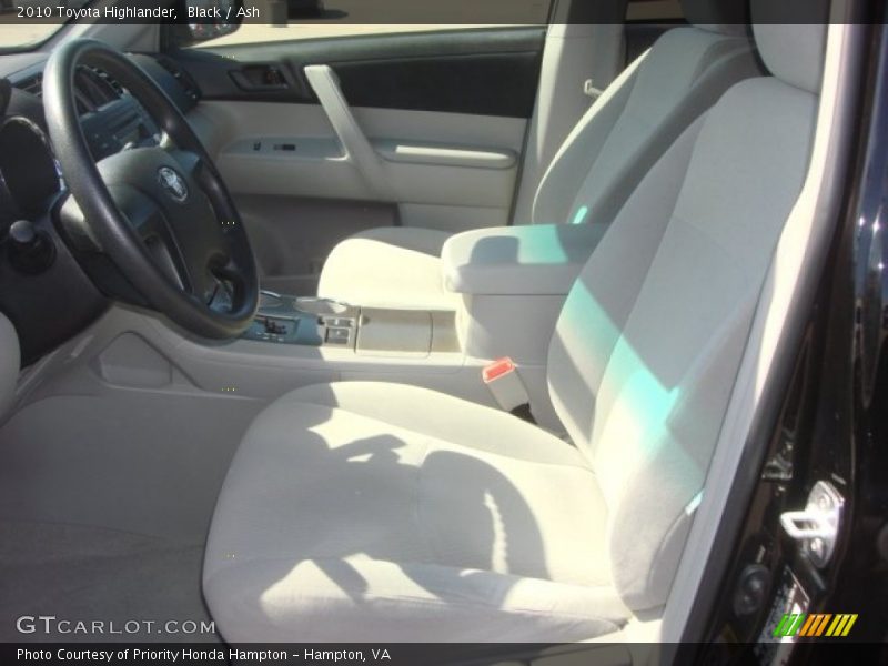 Black / Ash 2010 Toyota Highlander