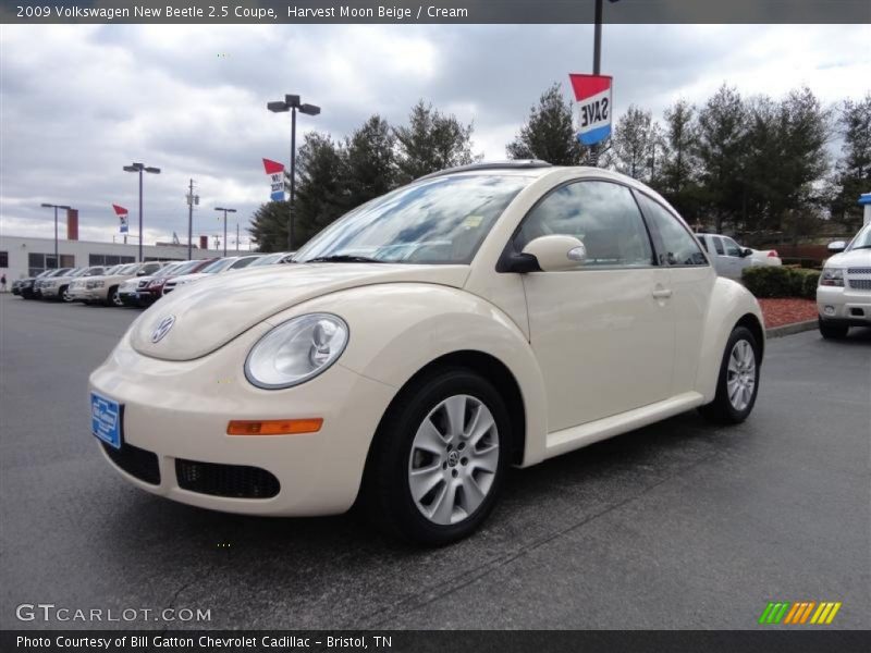 Harvest Moon Beige / Cream 2009 Volkswagen New Beetle 2.5 Coupe