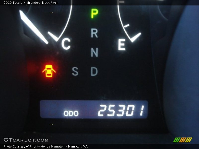 Black / Ash 2010 Toyota Highlander