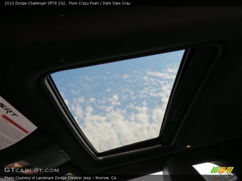 Plum Crazy Pearl / Dark Slate Gray 2013 Dodge Challenger SRT8 392