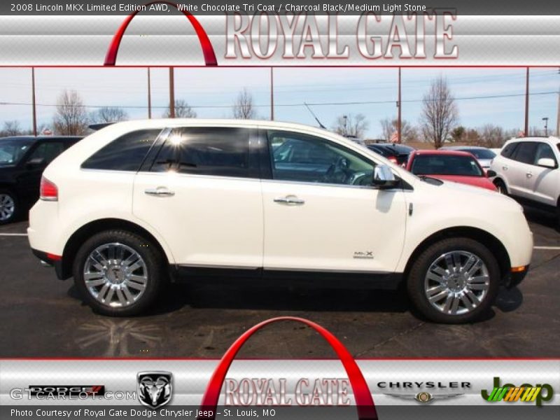 White Chocolate Tri Coat / Charcoal Black/Medium Light Stone 2008 Lincoln MKX Limited Edition AWD