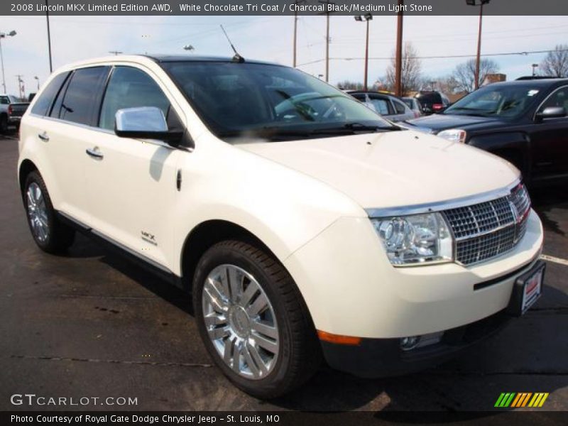 White Chocolate Tri Coat / Charcoal Black/Medium Light Stone 2008 Lincoln MKX Limited Edition AWD