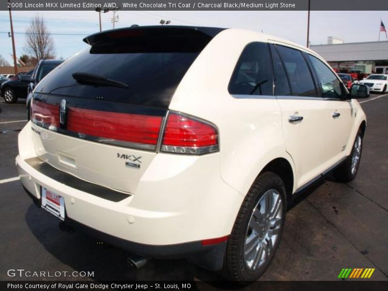 White Chocolate Tri Coat / Charcoal Black/Medium Light Stone 2008 Lincoln MKX Limited Edition AWD