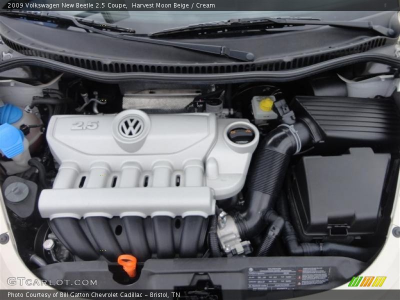 Harvest Moon Beige / Cream 2009 Volkswagen New Beetle 2.5 Coupe