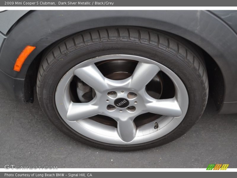 Dark Silver Metallic / Black/Grey 2009 Mini Cooper S Clubman