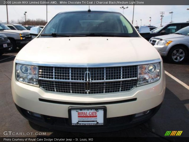 White Chocolate Tri Coat / Charcoal Black/Medium Light Stone 2008 Lincoln MKX Limited Edition AWD