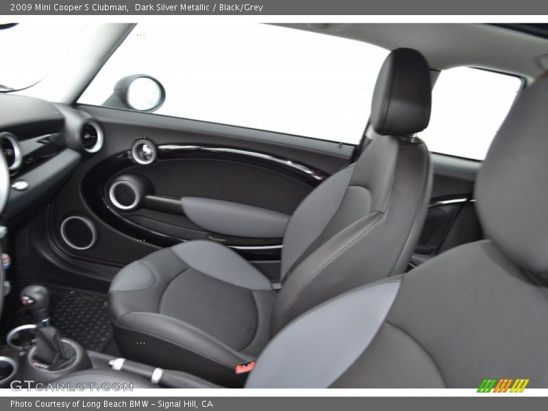 Dark Silver Metallic / Black/Grey 2009 Mini Cooper S Clubman