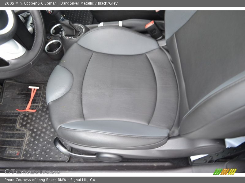 Dark Silver Metallic / Black/Grey 2009 Mini Cooper S Clubman