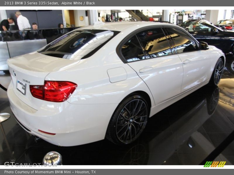Alpine White / Black 2013 BMW 3 Series 335i Sedan
