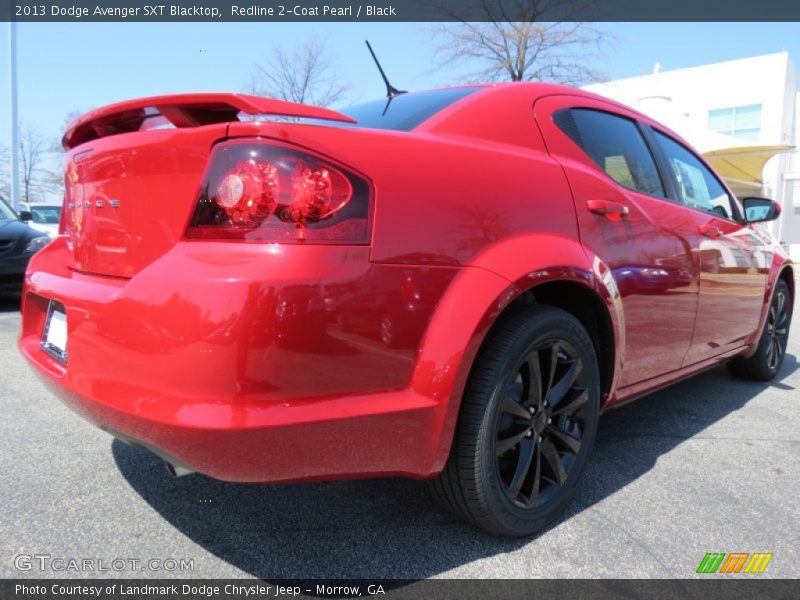 Redline 2-Coat Pearl / Black 2013 Dodge Avenger SXT Blacktop