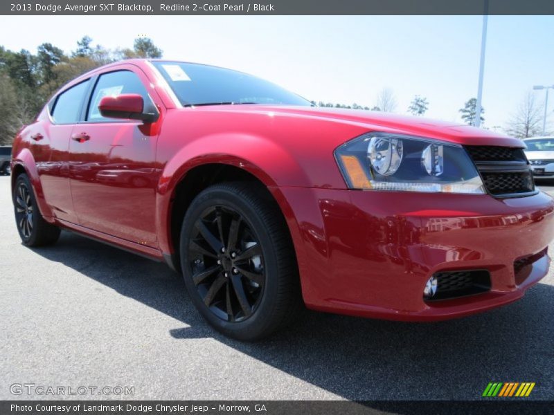 Redline 2-Coat Pearl / Black 2013 Dodge Avenger SXT Blacktop
