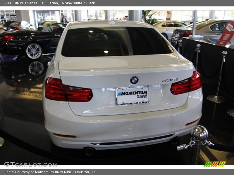 Alpine White / Black 2013 BMW 3 Series 335i Sedan