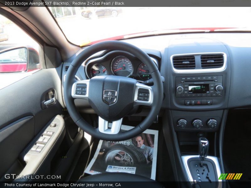 Redline 2-Coat Pearl / Black 2013 Dodge Avenger SXT Blacktop