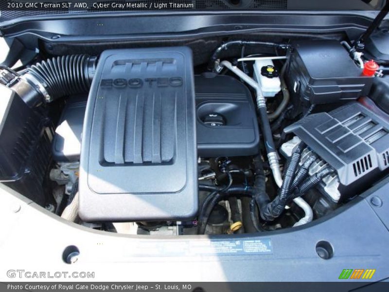 Cyber Gray Metallic / Light Titanium 2010 GMC Terrain SLT AWD
